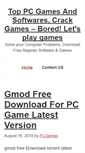 Mobile Screenshot of pcgamesfreedownload.net